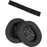 CetKing Steelseries Arctis 1 7 9 Yedek Kafa Bandı ve Kulaklık Pedi Set Kulaklık Yastığı Süngeri Headband Bej