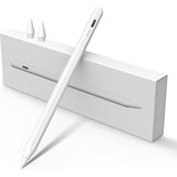 CetKing Stylus Kapasitif Dokunmatik Kalem Tüm Cihazlar Telefon ile Uyumlu Çizim Tasarım Tablet Kalemi Beyaz