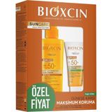 CetKing Sun Care Spf 50 Güneş Koruyucu Set – Yüz Kremi 50 ml + Vücut Spreyi 200 ml – Kuru ve Normal Ciltler Için, Suya Dayanıklı, Anti-Alerjik