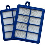 CetKing Süpürge Hepa Filtre - Mavi Plastik - 2 Adet - Philips - Electrolux - Arçelik - Aeg - Arnica - Modelleri Ile Uyumlu Ürünler Açiklamada