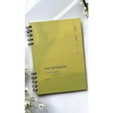 CetKing Tanıtım Spiralli 80 Yaprak Kareli A5 Defter, Not Defteri, Okul Defteri, 4 Farklı Renk Seçeneği (03 Olive Green)