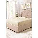 CetKing Tek Kişilik 100X200 Lastikli Penye Çarşaf (Krem / 100 x 200)