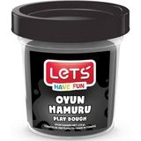 CetKing Tekrenk Oyun Hamuru Sıyah 115 gr L8440-10