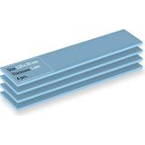 CetKing Tp-3: Üstün Performanslı Termal Ped, 120 x 20 x 1,0 mm (Performans Kaybı Olmadan 2,0 Mm'ye Kadar Istiflenebilir), 4 Adet - Yüksek Performans, Özellikle Yumuşak, Ideal Boşluk Doldurucu, Köprü