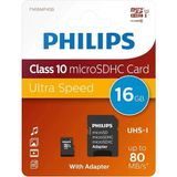 CetKing Ultra Speed Microsdhc Card 16 GB + Sd Adaptörü Uhs-I U1, 80 Mb/sn'ye Kadar Okuma Hızı, A1 Hızlı Uygulama Performansı, V10, Akıllı Telefonlar, Tablet, Bilgisayar, Kart Okuyucu, Full Hd Video