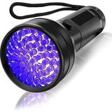 CetKing Ultraviyole Fener, Mor Işık Uv El Feneri 51 Led, 395 Nm Uv El Feneri