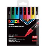 CetKing Unı Set Pc 3m Basic - 8 Keçeli Kalem, A-1