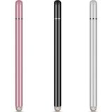 CetKing Universal Telefon Tablet iPad 2in1 Disk Uçlu Stylus Pen Dokunmatik Kalem - AL3466 (Rose Gold)