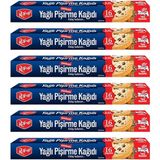 CetKing Up Kesilmiş Yağlı Pişirme Kağıdı 16 Yaprak 6lı Kutu Set