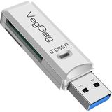 CetKing USB 3.0 Sd ve Micro Sd Hafıza Kart Okuyucu Beyaz
