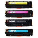 CetKing Uyumlu CB540A 125A 2200 Sayfa Kapasiteli Colorjet Renkli Muadil Toner (Siyah)