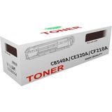 CetKing Uyumlu CB540A/CE320A/CF210A Çipli Siyah Muadil Toner