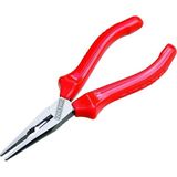 CetKing Uzun Kargaburun Düz Uçlu Opak Seri, Kırmızı, 180 mm