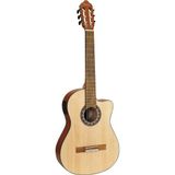CetKing VC304CE Elektro Klasik Gitar, Cutaway, 4/4, Naturel Mat,
