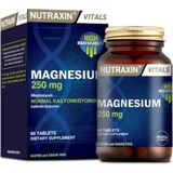 CetKing Vitals Magnesium 250 Mg 60 Tablet Takviye Edici Gıda - Ada Çayı
