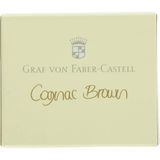 CetKing Von Faber-Castell Dolma Kalem Kartuşu 6'lı Konyak