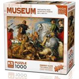 CetKing Wolf And Fox Hunt 1000 Parça Puzzle -Ks Puzzle