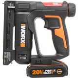 CetKing WX843 20VOLT/2.0AH. Li-Ion Şarjlı Profesyonel 6-14MM Zımba ve 15MM Çivi Çakma + 3500 Adet Yedek Zımba ve Çivi