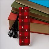 CetKing Yeni Yıl Konsept Tasarımlı Kitap Ayracı 13.5 cm x 4 cm Metal Malzeme