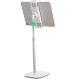 CetKing Yükseklik ve Açı Ayarlı Masaüstü Telefon ve Tablet Tutucu Stand Beyaz