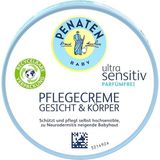 CetKing Yüz ve Vücut Için Ultra Hassas, Bakım Yapan Bebek Kremi, Yüksek Hassasiyetli Bebek Cildi Için Parfümsüz, 100 ml
