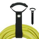 Cetry Katı saklama kayışları (3 paket), 2'si 1 arada tasarım, sap ve kancalı, Su geçirmez, Esas olarak bağlama veya saklama veya asma için, Su hortumu, teller, kablolar, halatlar için kolay taşıma ve