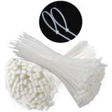 Çetsan 2, 5X150 Beyaz 15CM Kablo Bağı Cırt Kelepçe TOPLAYICI-100 Adet, Sekatech
