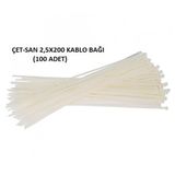 Cetsan 2,5*200 Kablo Bagi