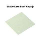 Çetsan Buat Kapağı Plastik 20X20 Kare - 1