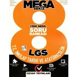 Cevap Yayınları 8. Sınıf Mega Yeni Nesil İnkılap Soru Bankası