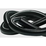 CevHerS 8.5mm Yarıksız Spiral Hortum Kablo Gizleme Izolasyon Borusu Esnek Siyah