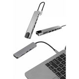 Çevirici Dönüştürücü Adaptör Macbook 3 In 1 Type-C To Hdmı Usb 3.0 P202532s128