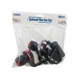 ÇEVİRMELİ BİSİKLET VİTES KOLU SETİ 2PCS VİTES KOLU - 2PCS ELCİK - TEL - TEL KORUYUCU KANAL KABLO (5264)