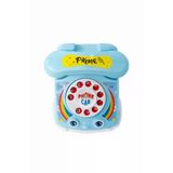 Çevirmeli Oyuncak Telefon Mavi Çocuklar İçin Eğitici Ve Eğlenceli Rol Yapma Oyuncağı
