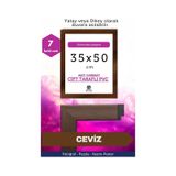 Ceviz-21mm-35x50 Cm Mat Pvc Li Camsız Fotoğraf Puzzle Belge Çerçeve Yatay Dikey Asılabilme. 60563450