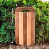 Ceviz Ahşap Kesme Tahtası Sunum Tabağı Ceviz Ağacı Noce 25x45 cm