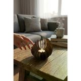 Ceviz Desenli Lotus Mumluk – 3 mm MDF Lazer Kesim (10 cm) 1 Adet 79521836