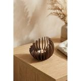 Ceviz Desenli Lotus Mumluk – 3 Mm Mdf Lazer Kesim (10 Cm) 1 Adet