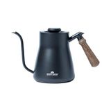 Ceviz Sap Termometreli Kahve Su Isıtıcı Dripper 650ML - Standart