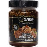Cevizli Kuru Incir Tatlısı 400g (PANCAR ŞEKERİ ILE ÜRETİLMİŞTİR - GLİKOZ, KORUYUCU IÇERMEZ)