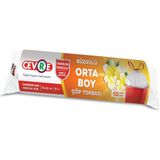 Çevre Büzgülü Çöp Torbası Vanilya Kokulu Orta Boy 10'lu 55 x 60 CM