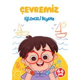 Çevremiz - Eğlenceli Boyama - İş Bankası Kültür Yayınları