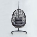 Cewi Cosmo Swing Gri Rattan Gri Oturumlu Salıncak