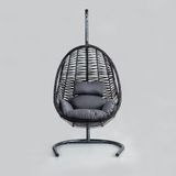 Cewi Cosmo Swing Kahve Rattan Gri Oturumlu Salıncak