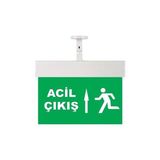 Cexa-8-31 Exıt-Acil Aydınlatma Armatürü - Beyaz
