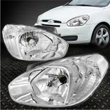 Cey Hyundai Accent Era Sağ + Sol Ön Far Lambası Takımı Motorlu 2006--2012