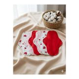 Ceya Bambu Pamuklu Yıkanabilir Doğal Kadın Pedi 10 Lu I (Gece) 31/ 21 cm