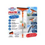 Ceyhanlar Vindex Pratik XL Teleskopik Cam Silme Aparatı Mikrofiber Bezli Çekpaslı Cam Temizleme Mopu Uzatmalı Sap