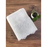 Çeyiz Bahçesi 50x90 cm Krem Liza Kadife Havlu