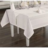 Çeyiz Bahçesi Lüx Servis Takımı 26 Parça - 160 x 220 cm - Açık Krem